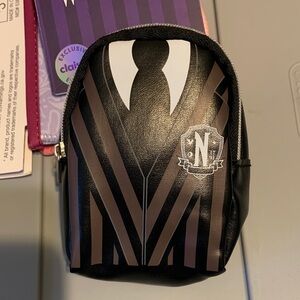 Black Wednesday keychain backpack